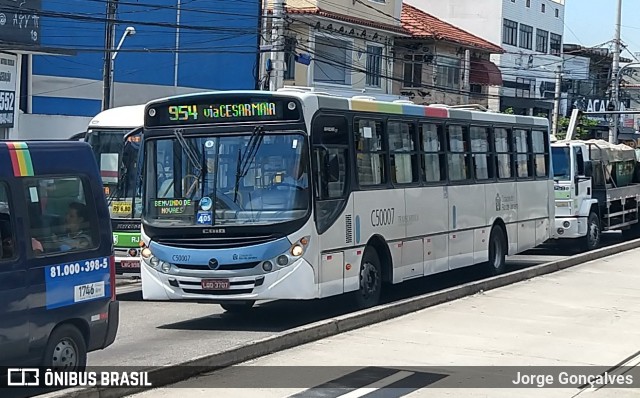 Tijuquinha - Auto Viação Tijuca C50007 na cidade de Rio de Janeiro, Rio de Janeiro, Brasil, por Jorge Gonçalves. ID da foto: 6538729.