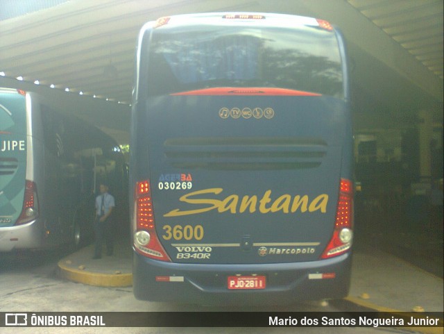 Empresas de Transportes Santana e São Paulo 3600 na cidade de Salvador, Bahia, Brasil, por Mario dos Santos Nogueira Junior. Número da foto: #6540132.