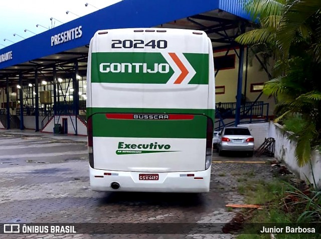 Empresa Gontijo de Transportes 20240 na cidade de São Paulo, São Paulo, Brasil, por Junior Barbosa. ID da foto: 6538897.