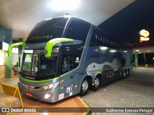 Viação Garcia 8675 na cidade de Santa Cruz do Rio Pardo, São Paulo, Brasil, por Guilherme Esteves Peruzzi. Número da foto: #6539242.