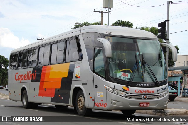 Transportes Capellini 14040 na cidade de Sumaré, São Paulo, Brasil, por Matheus Gabriel dos Santos. ID da foto: 6480670.