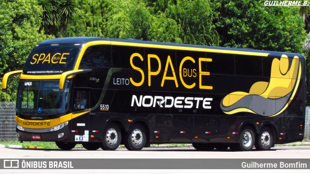Expresso Nordeste 5510 na cidade de Curitiba, Paraná, Brasil, por Guilherme Bomfim. Número da foto: #6480950.