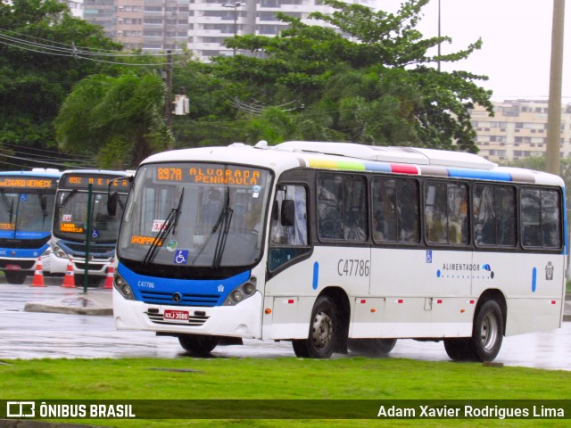 Viação Redentor C47786 na cidade de Rio de Janeiro, Rio de Janeiro, Brasil, por Adam Xavier Rodrigues Lima. Número da foto: #6480973.