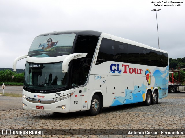 CL Tour 1701 na cidade de João Monlevade, Minas Gerais, Brasil, por Antonio Carlos Fernandes. Número da foto: #6481444.