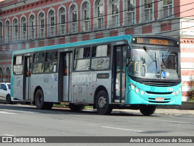 TUSMIL - Transporte Urbano São Miguel 633 na cidade de Juiz de Fora, Minas Gerais, Brasil, por André Luiz Gomes de Souza. ID da foto: 6481498.