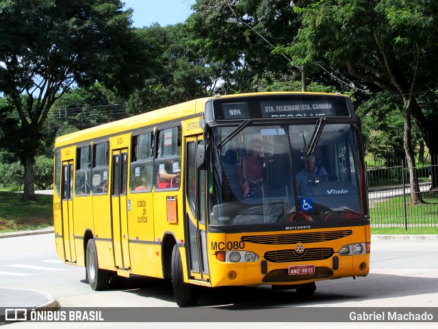 Auto Viação Mercês MC080 na cidade de Curitiba, Paraná, Brasil, por Gabriel Machado. Número da foto: #6481857.