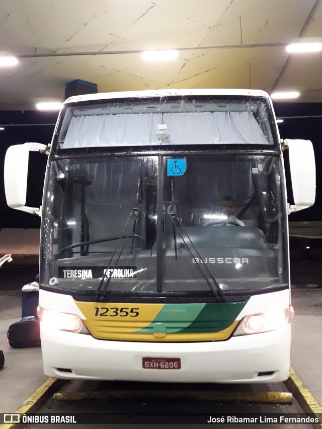 Empresa Gontijo de Transportes 12355 na cidade de Teresina, Piauí, Brasil, por José Ribamar Lima Fernandes. Número da foto: #6481289.