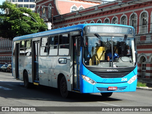 ANSAL - Auto Nossa Senhora de Aparecida 206 na cidade de Juiz de Fora, Minas Gerais, Brasil, por André Luiz Gomes de Souza. Número da foto: #6481635.