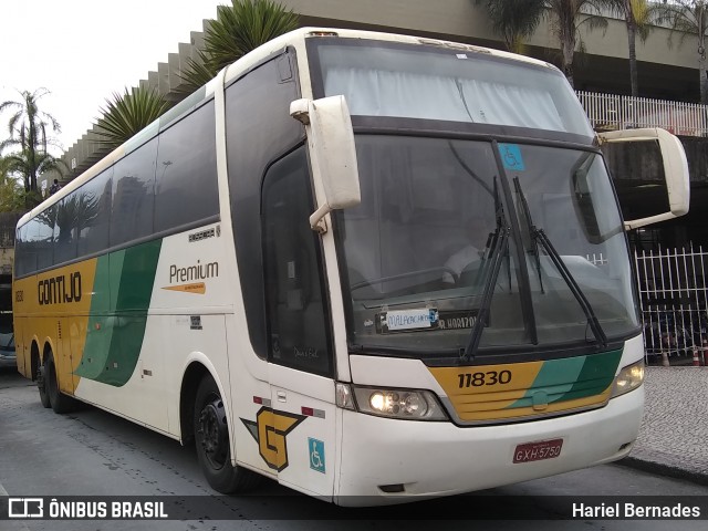 Empresa Gontijo de Transportes 11830 na cidade de Belo Horizonte, Minas Gerais, Brasil, por Hariel Bernades. Número da foto: #6484379.