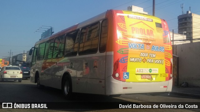 Linave Transportes A03052 na cidade de Nova Iguaçu, Rio de Janeiro, Brasil, por David Barbosa de Oliveira da Costa. ID da foto: 6484078.