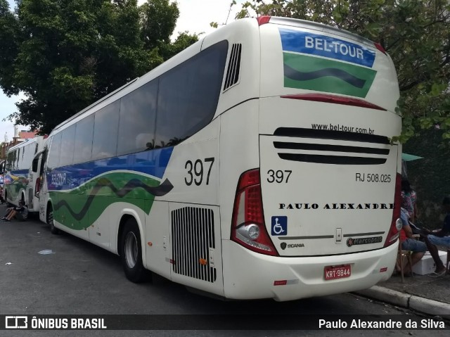 Bel-Tour Transportes e Turismo 397 na cidade de Aparecida, São Paulo, Brasil, por Paulo Alexandre da Silva. ID da foto: 6483883.