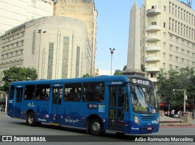 Viação Zurick 30786 na cidade de Belo Horizonte, Minas Gerais, Brasil, por Adão Raimundo Marcelino. Número da foto: #6484549.