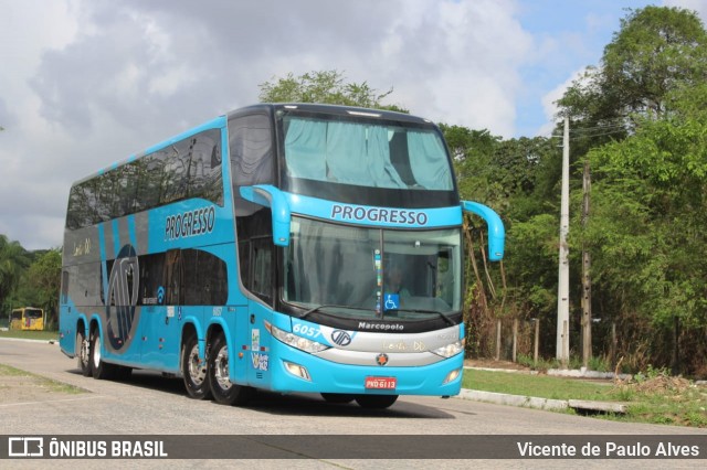 Auto Viação Progresso 6057 na cidade de Recife, Pernambuco, Brasil, por Vicente de Paulo Alves. Número da foto: #6483179.