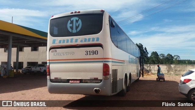Emtram 3190 na cidade de Barra da Estiva, Bahia, Brasil, por Flávio  Santos. Número da foto: #6482463.