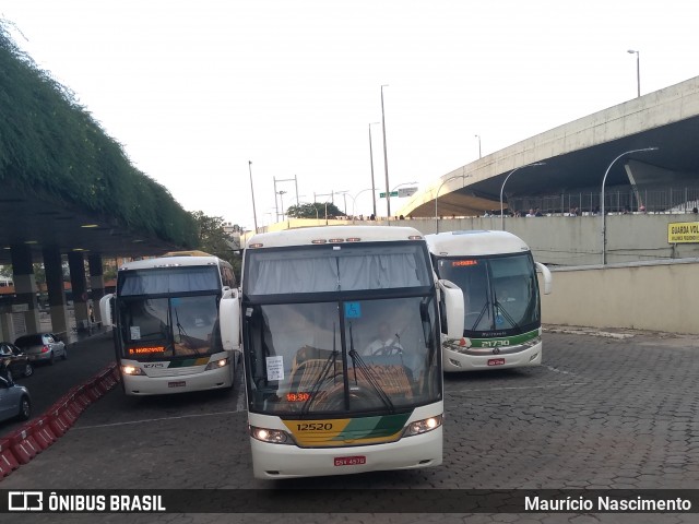 Empresa Gontijo de Transportes 12520 na cidade de Belo Horizonte, Minas Gerais, Brasil, por Maurício Nascimento. ID da foto: 6482551.