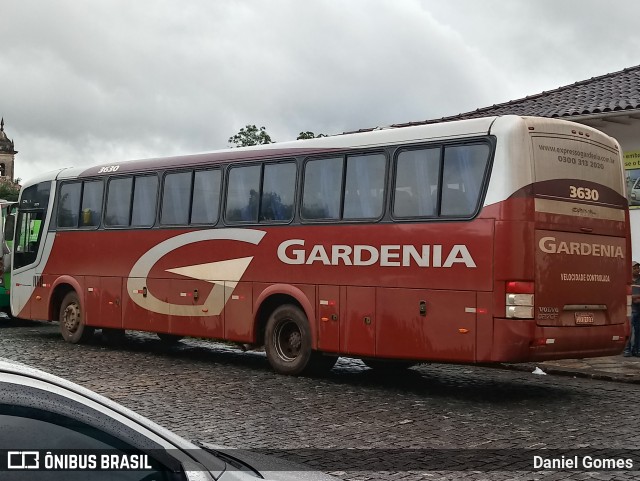 Expresso Gardenia 3630 na cidade de Ouro Preto, Minas Gerais, Brasil, por Daniel Gomes. ID da foto: 6487317.