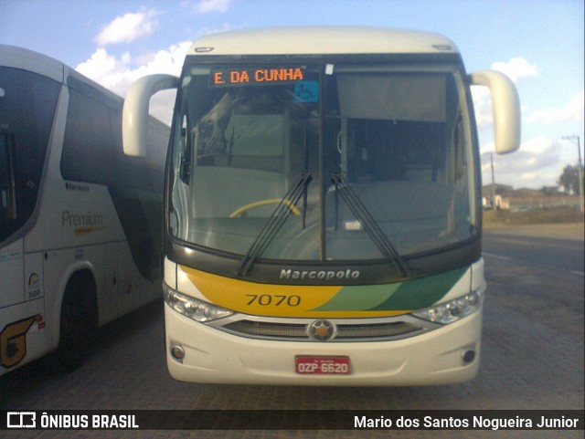 Empresa Gontijo de Transportes 7070 na cidade de Serrinha, Bahia, Brasil, por Mario dos Santos Nogueira Junior. Número da foto: #6487032.
