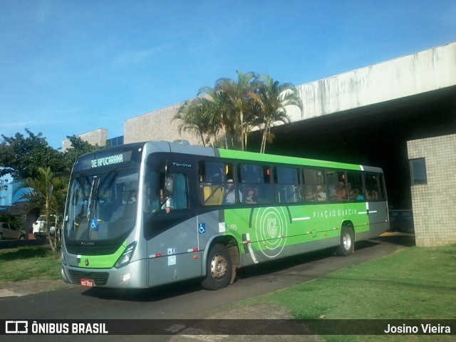 Viação Garcia 8495 na cidade de Apucarana, Paraná, Brasil, por Josino Vieira. ID da foto: 6486740.