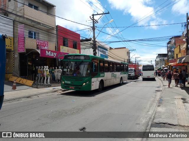 OT Trans - Ótima Salvador Transportes 20099 na cidade de Salvador, Bahia, Brasil, por Matheus Zeferino. Número da foto: #6485252.