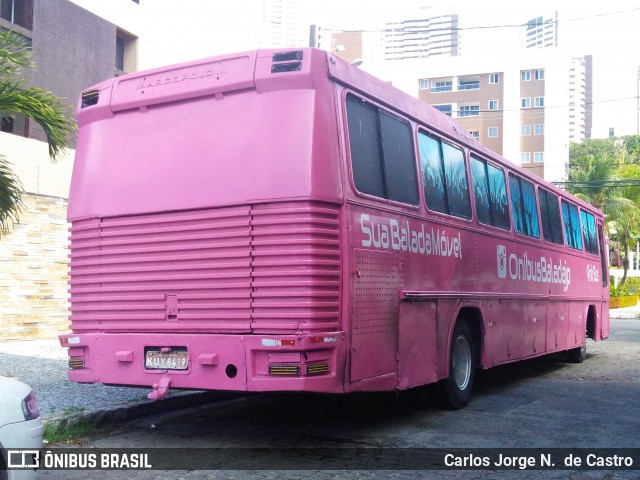 Ônibus Balada JP 8419 na cidade de João Pessoa, Paraíba, Brasil, por Carlos Jorge N.  de Castro. Número da foto: #6485147.