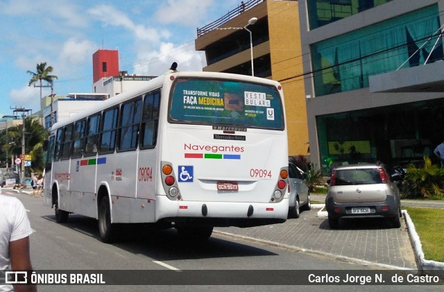 Consórcio Navegantes - 09  > Empresa de Transportes Nossa Senhora Aparecida > Empresa de Transportes Marcos da Silva 09094 na cidade de João Pessoa, Paraíba, Brasil, por Carlos Jorge N.  de Castro. Número da foto: #6485182.