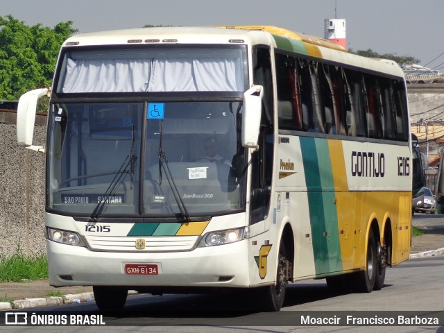 Empresa Gontijo de Transportes 12115 na cidade de São Paulo, São Paulo, Brasil, por Moaccir  Francisco Barboza. Número da foto: #6485890.