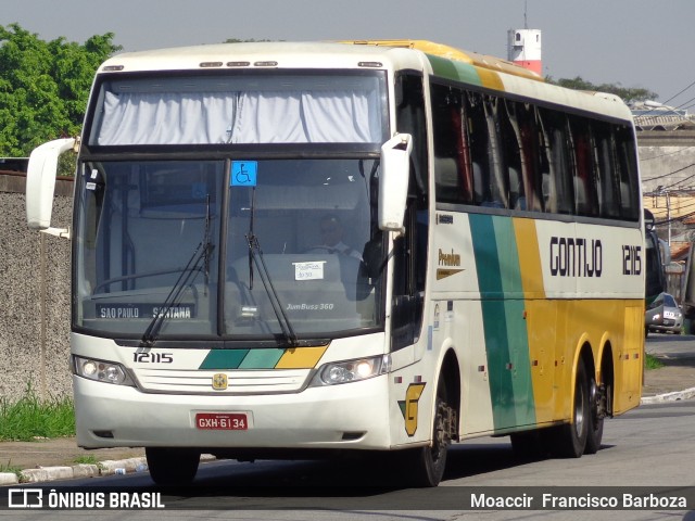 Empresa Gontijo de Transportes 12115 na cidade de São Paulo, São Paulo, Brasil, por Moaccir  Francisco Barboza. ID da foto: 6485890.