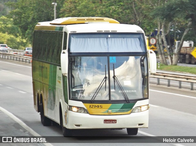 Empresa Gontijo de Transportes 12145 na cidade de Três Rios, Rio de Janeiro, Brasil, por Heloir Calvete. Número da foto: #6487494.