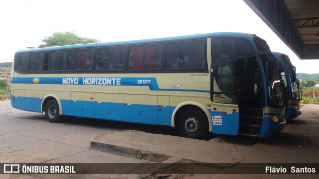 Viação Novo Horizonte 901811 na cidade de Anagé, Bahia, Brasil, por Flávio  Santos. ID da foto: 6487022.