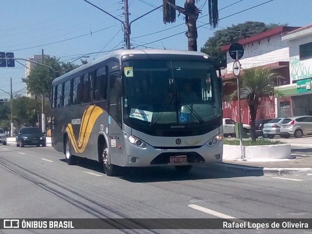 Passaredo Transporte e Turismo 732 na cidade de São Paulo, São Paulo, Brasil, por Rafael Lopes de Oliveira. Número da foto: #6486584.