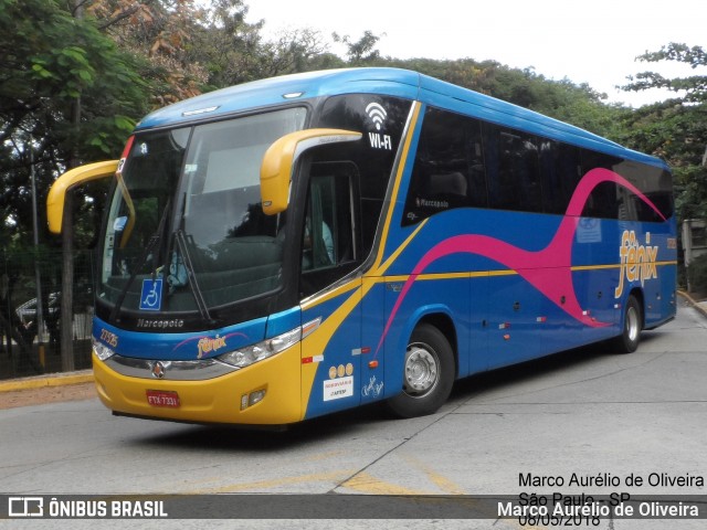 Rápido Expresso Fênix Viação 27525 na cidade de São Paulo, São Paulo, Brasil, por Marco Aurélio de Oliveira. Número da foto: #6485807.