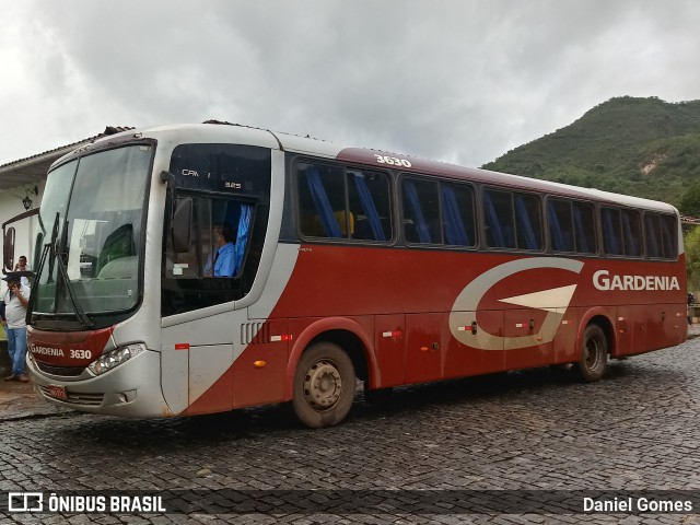 Expresso Gardenia 3630 na cidade de Ouro Preto, Minas Gerais, Brasil, por Daniel Gomes. Número da foto: #6487313.