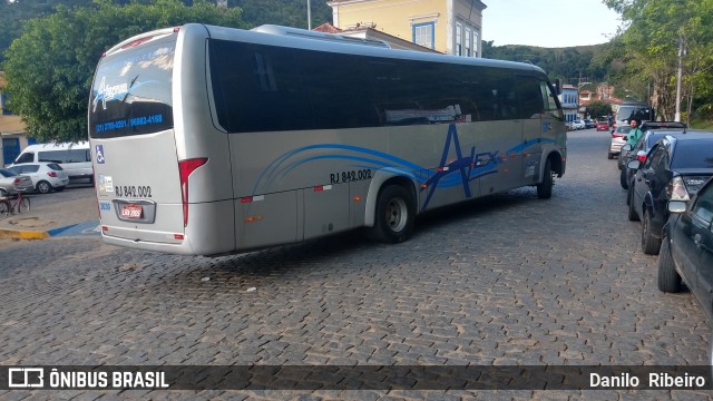 Alextur Transporte e Turismo RJ 842.002 na cidade de Valença, Rio de Janeiro, Brasil, por Danilo  Ribeiro. Número da foto: #6484764.