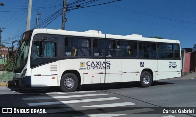 Visate - Viação Santa Tereza 252 na cidade de Caxias do Sul, Rio Grande do Sul, Brasil, por Carlos Gabriel. Número da foto: #6489433.