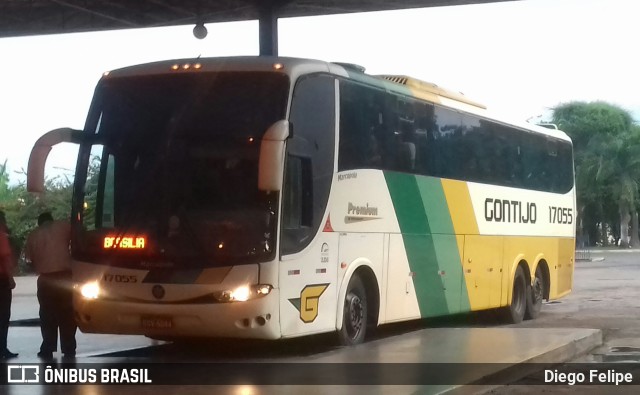 Empresa Gontijo de Transportes 17055 na cidade de Formiga, Minas Gerais, Brasil, por Diego Felipe. Número da foto: #6487955.
