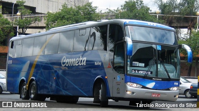 Viação Cometa 8110 na cidade de Belo Horizonte, Minas Gerais, Brasil, por Tarcisio Rodrigues da Silva. ID da foto: 6488308.