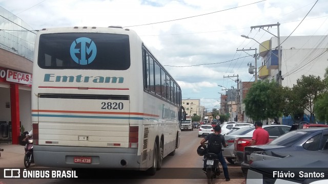 Emtram 2820 na cidade de Barra da Estiva, Bahia, Brasil, por Flávio  Santos. Número da foto: #6489754.
