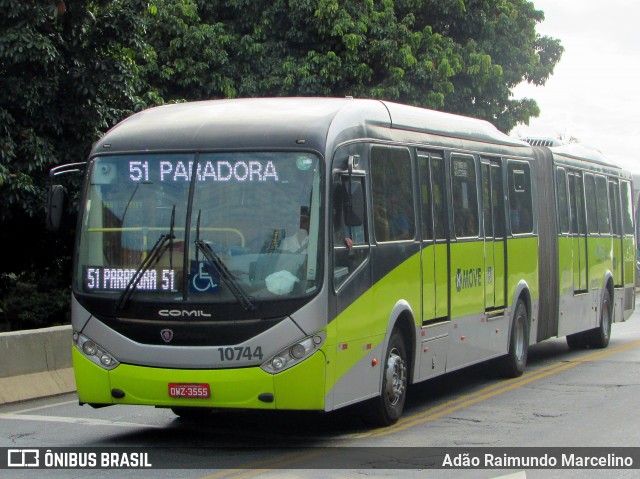 São Dimas Transportes 10744 na cidade de Belo Horizonte, Minas Gerais, Brasil, por Adão Raimundo Marcelino. Número da foto: #6489681.