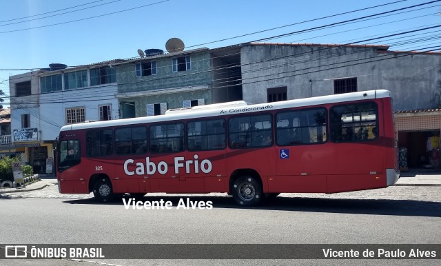 Auto Viação Salineira 325 na cidade de Cabo Frio, Rio de Janeiro, Brasil, por Vicente de Paulo Alves. ID da foto: 6488509.