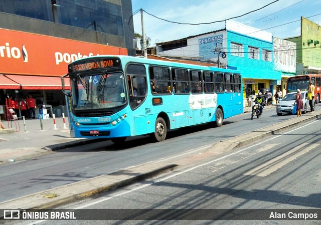 Saritur - Santa Rita Transporte Urbano e Rodoviário 90207 na cidade de Belo Horizonte, Minas Gerais, Brasil, por Alan Campos. ID da foto: 6489174.