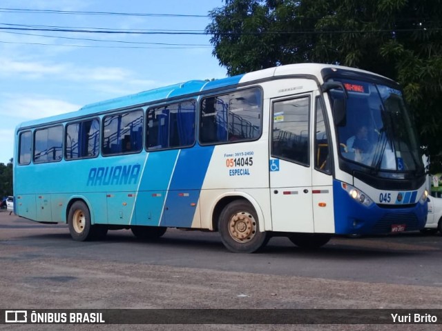 Aruanã Transportes 0514045 na cidade de Manaus, Amazonas, Brasil, por Yuri Brito. Número da foto: #6488789.