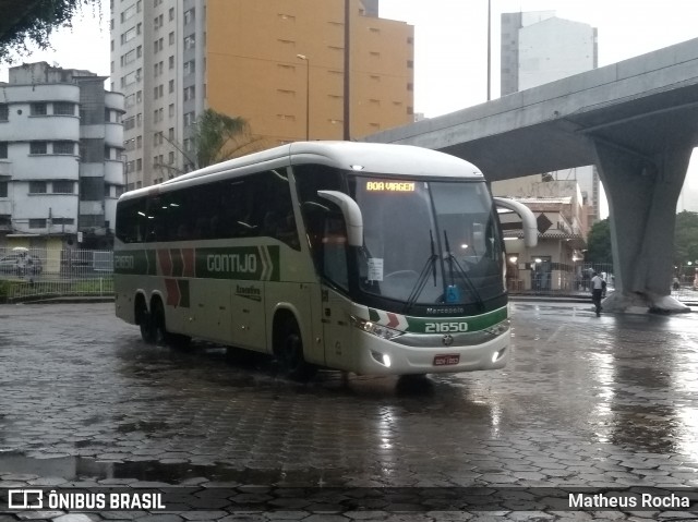 Empresa Gontijo de Transportes 21650 na cidade de Belo Horizonte, Minas Gerais, Brasil, por Matheus Rocha. ID da foto: 6490080.