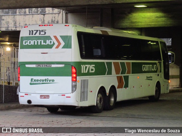 Empresa Gontijo de Transportes 11715 na cidade de Belo Horizonte, Minas Gerais, Brasil, por Tiago Wenceslau de Souza. ID da foto: 6488438.