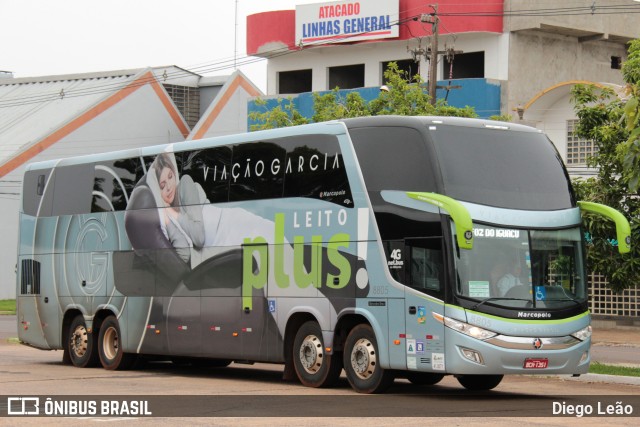 Viação Garcia 8805 na cidade de Cascavel, Paraná, Brasil, por Diego Leão. Número da foto: #6488026.