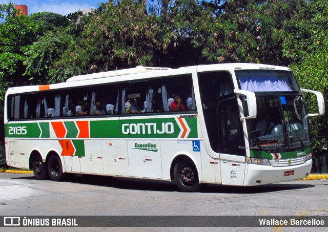 Empresa Gontijo de Transportes 21135 na cidade de São Paulo, São Paulo, Brasil, por Wallace Barcellos. ID da foto: 6489268.