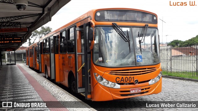 Auto Viação Santo Antônio CA001 na cidade de Curitiba, Paraná, Brasil, por Lucas Weber Calizario. Número da foto: #6487840.