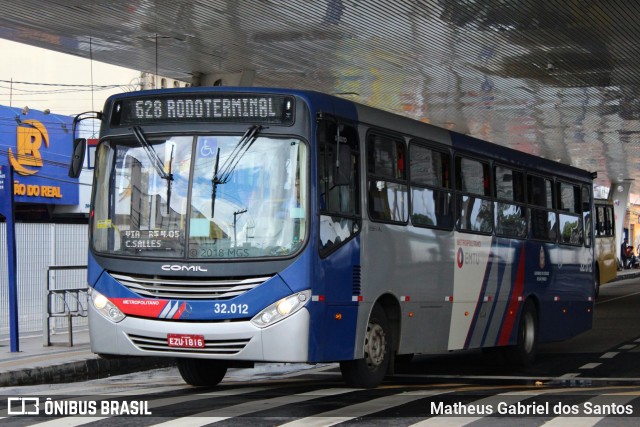 Auto Viação Ouro Verde 32.012 na cidade de Americana, São Paulo, Brasil, por Matheus Gabriel dos Santos. Número da foto: #6489578.