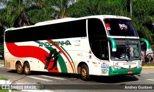 Empresa de Transportes Andorinha 5071 na cidade de Brasil, por Andrey Gustavo. ID da foto: 6489143.