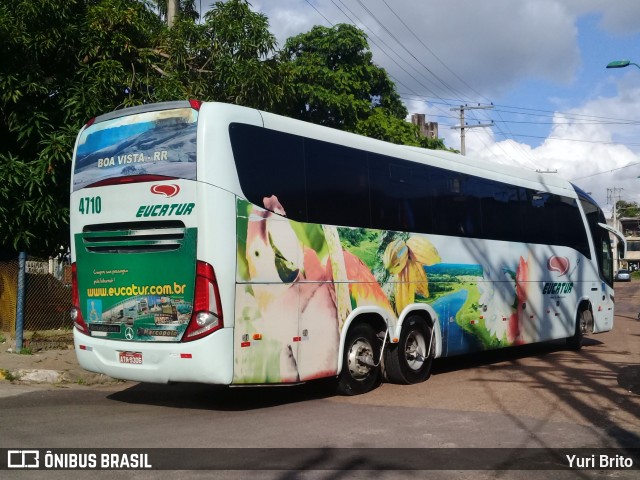 Eucatur - Empresa União Cascavel de Transportes e Turismo 4710 na cidade de Manaus, Amazonas, Brasil, por Yuri Brito. Número da foto: #6490910.