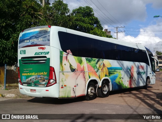 Eucatur - Empresa União Cascavel de Transportes e Turismo 4710 na cidade de Manaus, Amazonas, Brasil, por Yuri Brito. ID da foto: 6490910.